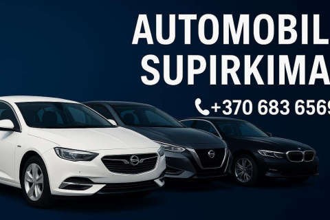 Automobilių supirkimas Jonavoje