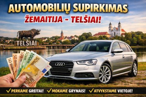 Automobilių supirkimas Telšiuose